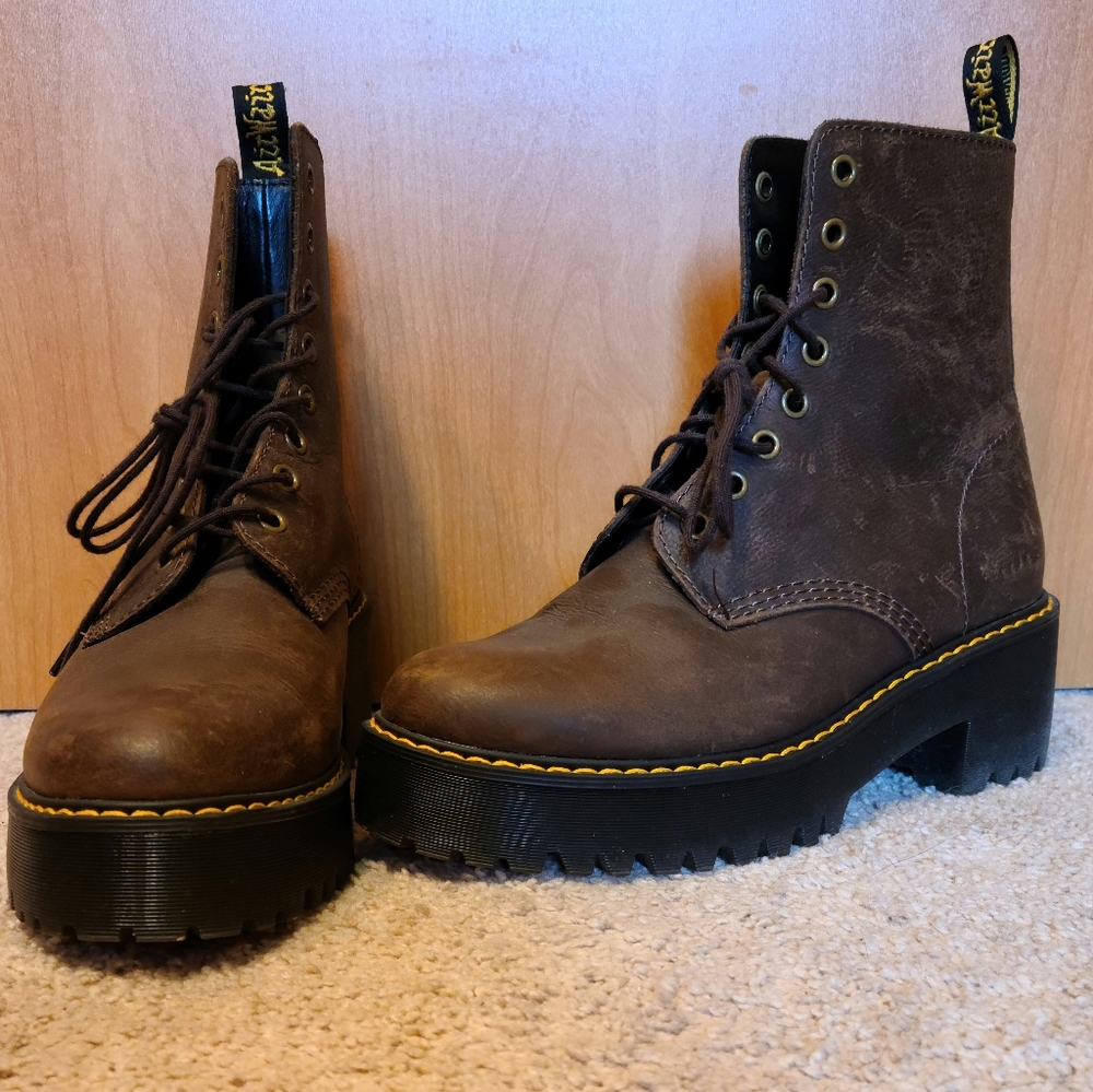 Doc Martens High Heeled Boots